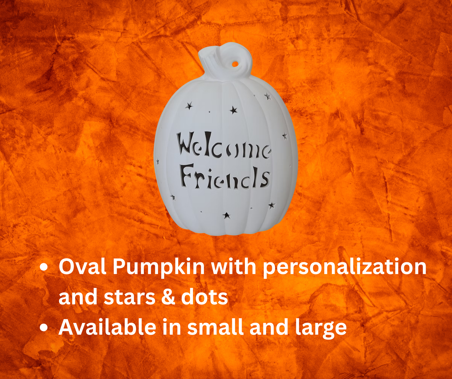 9/19/26 - Personalized Ceramic Pumpkin Workshop - 12:00 pm - Hammer & Stain East Michigan Studio