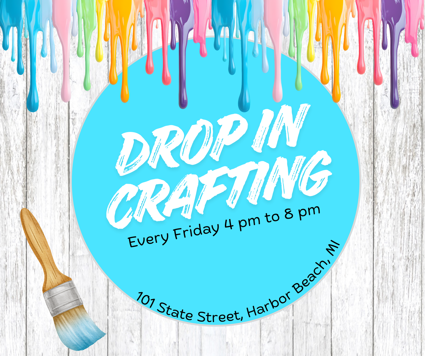 Drop In Crafting - Every Friday 4pm-8pm