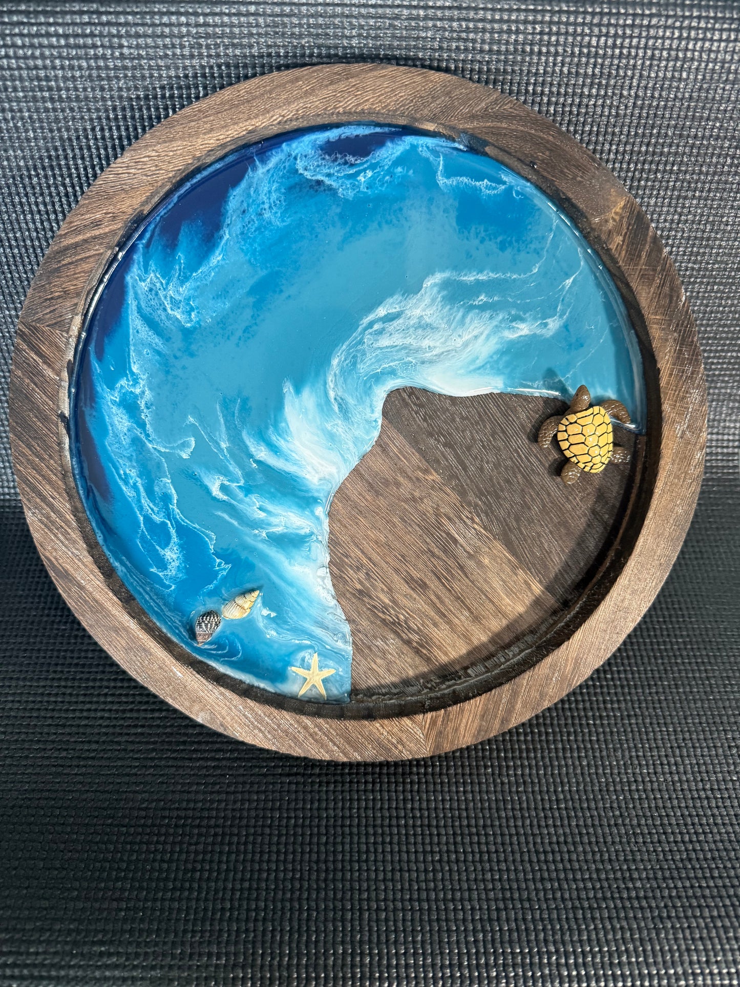 12" Round Resin Tray