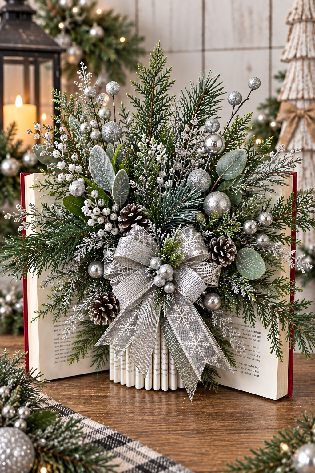 12/3/26 - Christmas Between the Pages:  DIY Book Vase Workshop - 5:30 pm H&S East Michigan
