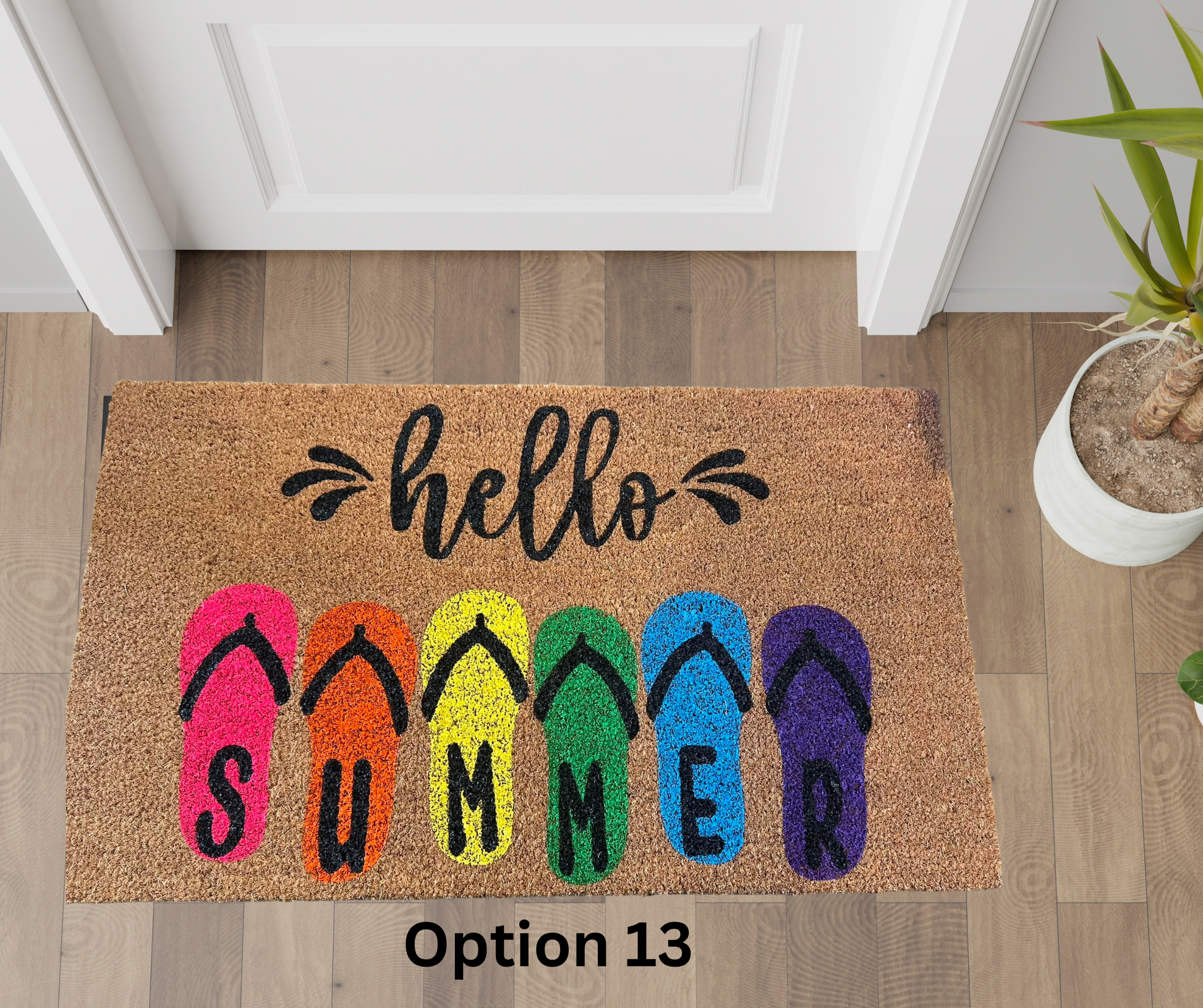 Hello Summer Flip Flops