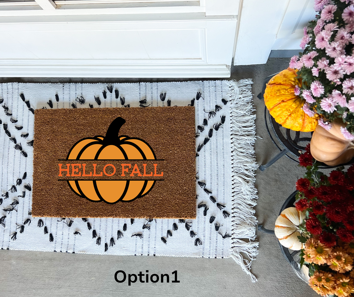 9/20/2026 - Fall & Halloween Painted Doormat Workshop - 1:00 pm - H&S East Michigan Studio
