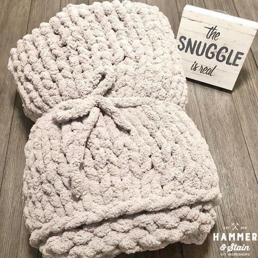 3/29/2026 - The Snuggle is Real Cozy Throws - 1pm - Hamer & Stain East Michigan Studio