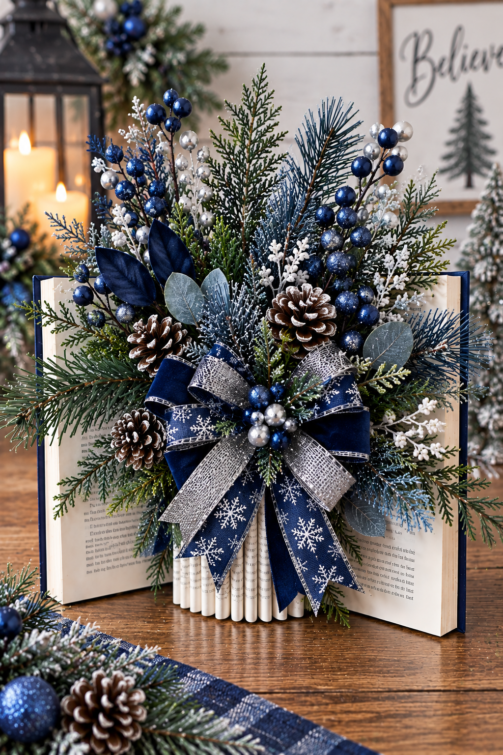 12/3/26 - Christmas Between the Pages:  DIY Book Vase Workshop - 5:30 pm H&S East Michigan