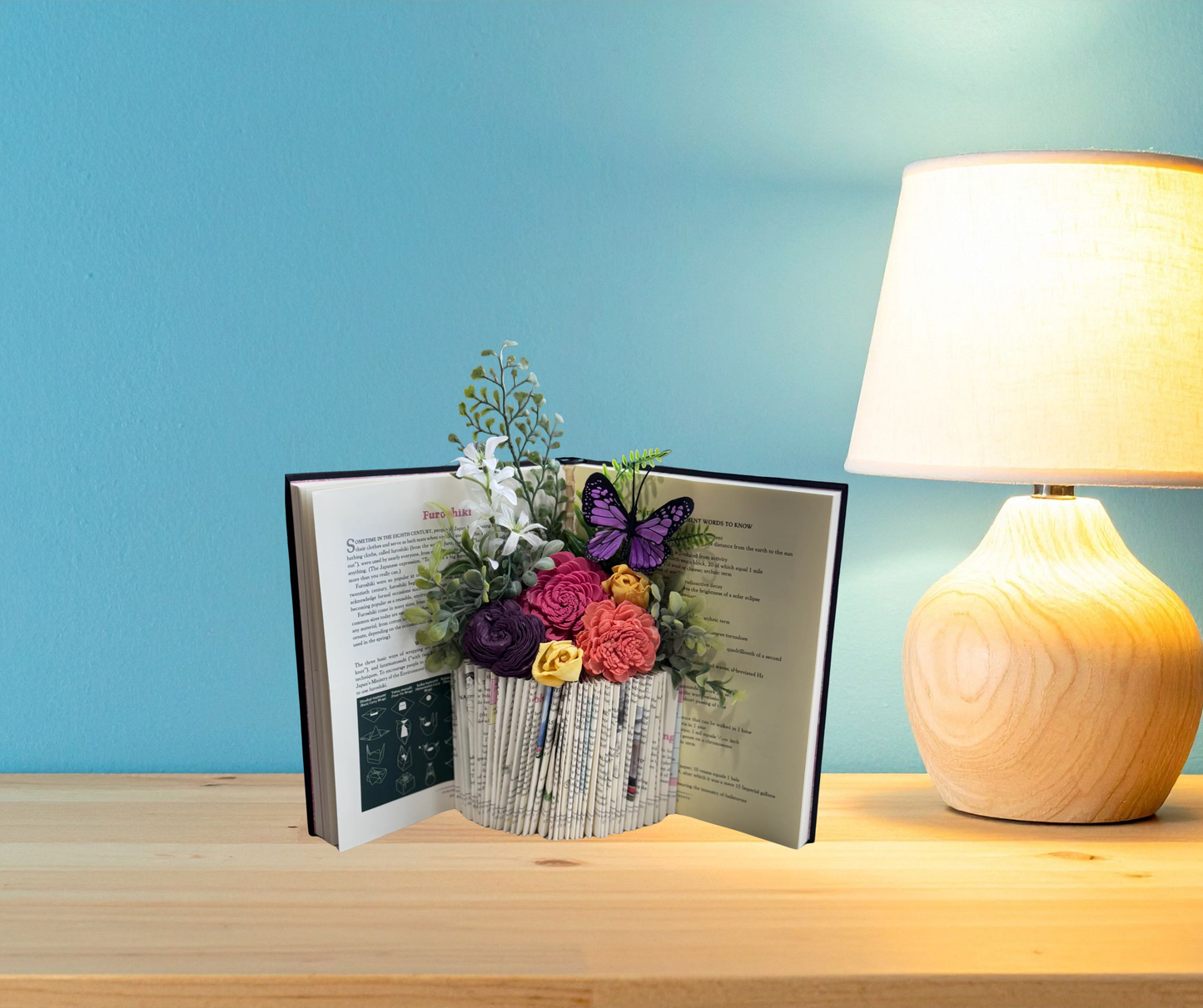 8/30/26 - Petals & Pages: DIY Book Vase Workshop - 1:00 pm H&S East Michigan