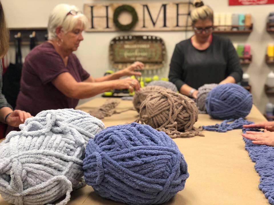 3/29/2026 - The Snuggle is Real Cozy Throws - 1pm - Hamer & Stain East Michigan Studio