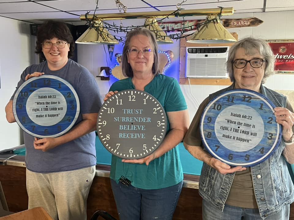 11/30/2025 - Farmhouse Style Wooden Clock Workshop  - 1:00pm - H&S East Michigan Studio