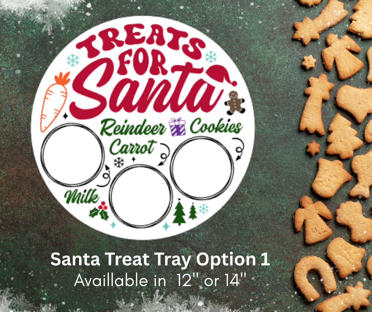 11/22/26 - Mommy & Me Santa Treat Tray & Stocking Holder Workshop  - 12:30pm - H&S East Michigan Studio