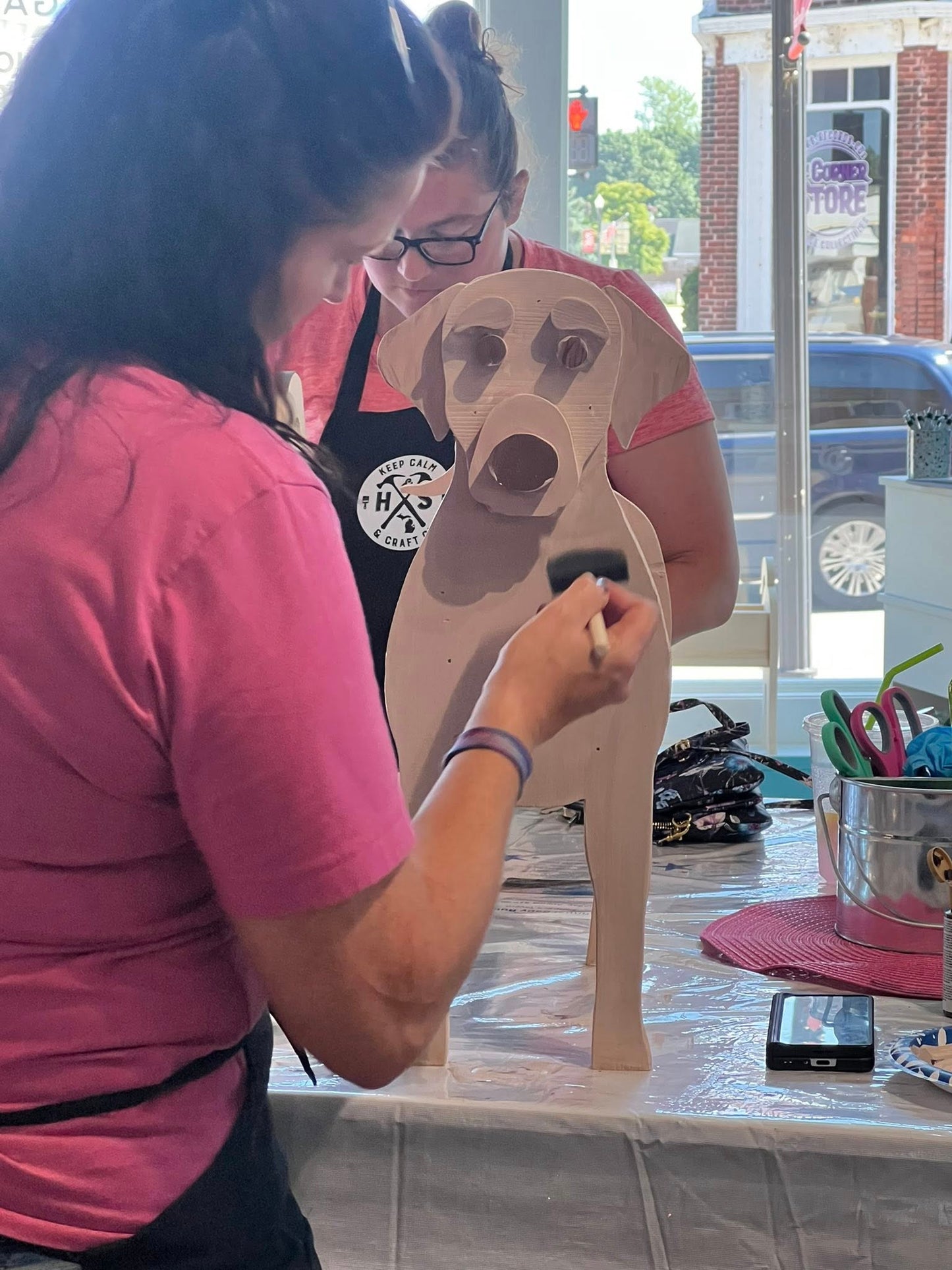 4/18/2026 - DIY Barnyard, Cat & Dog Planter Box Painting Workshop - 11:30am - H&S East Michigan Studio