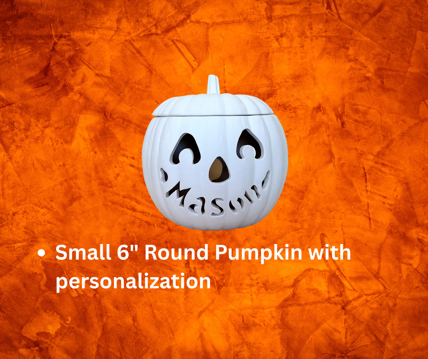 9/13/26 - Personalized Ceramic Pumpkins Workshop - 1:00 pm - Hammer & Stain East Michigan Studio