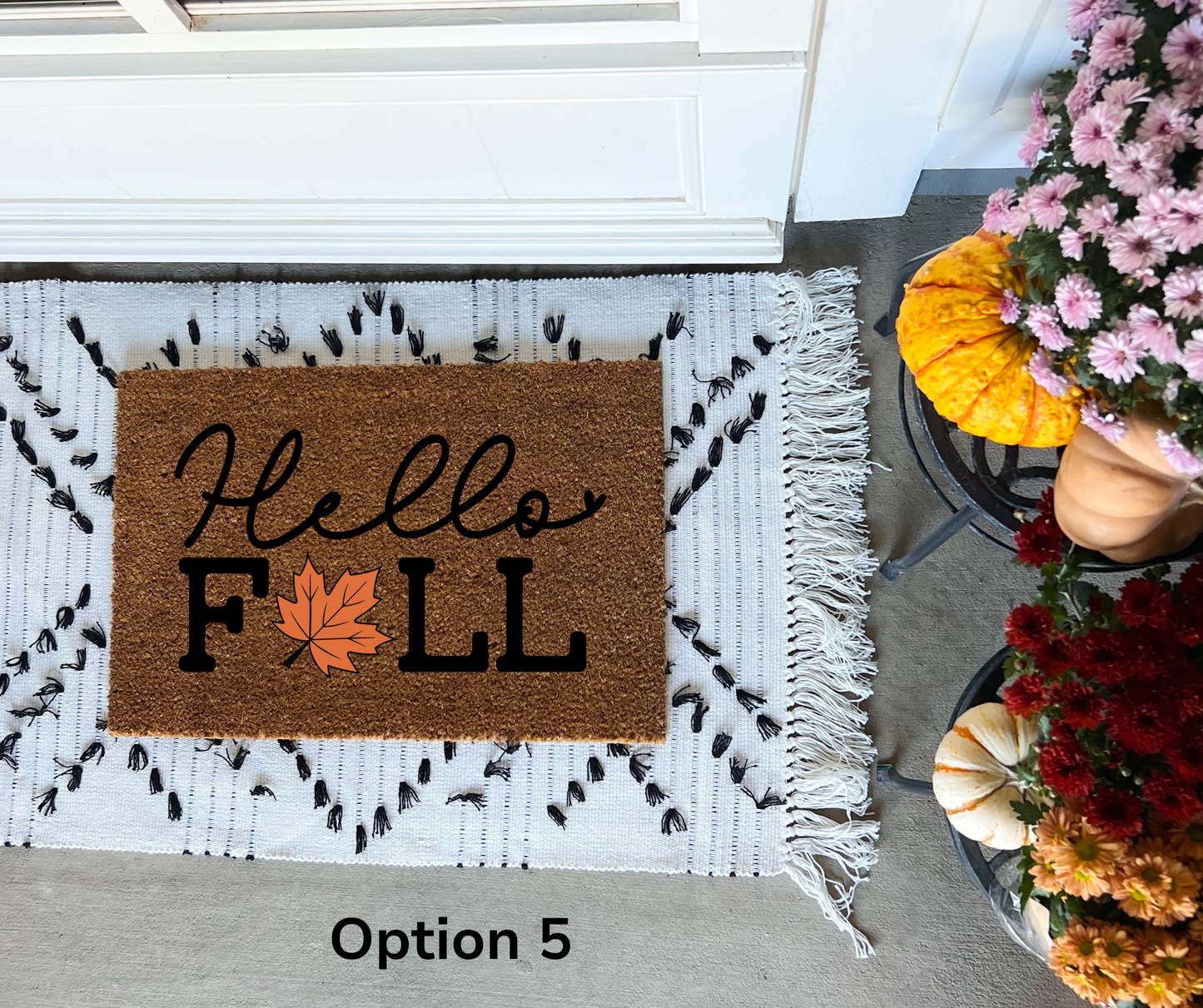 9/20/2026 - Fall & Halloween Painted Doormat Workshop - 1:00 pm - H&S East Michigan Studio