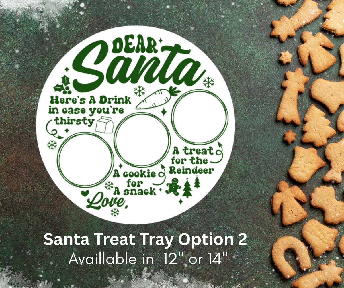 11/22/26 - Mommy & Me Santa Treat Tray & Stocking Holder Workshop  - 12:30pm - H&S East Michigan Studio