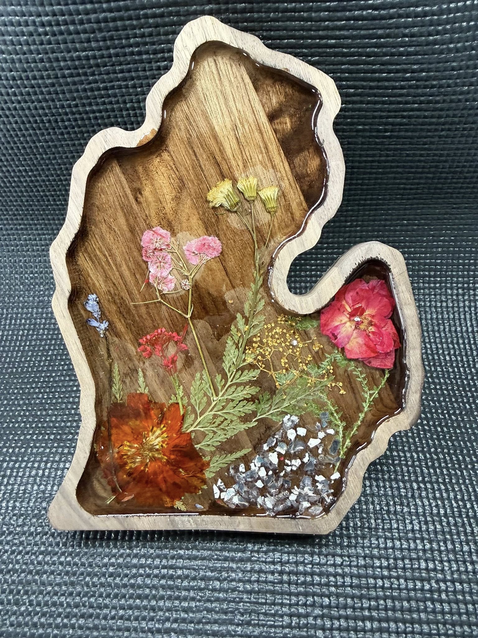 Michigan State Bamboo Tray