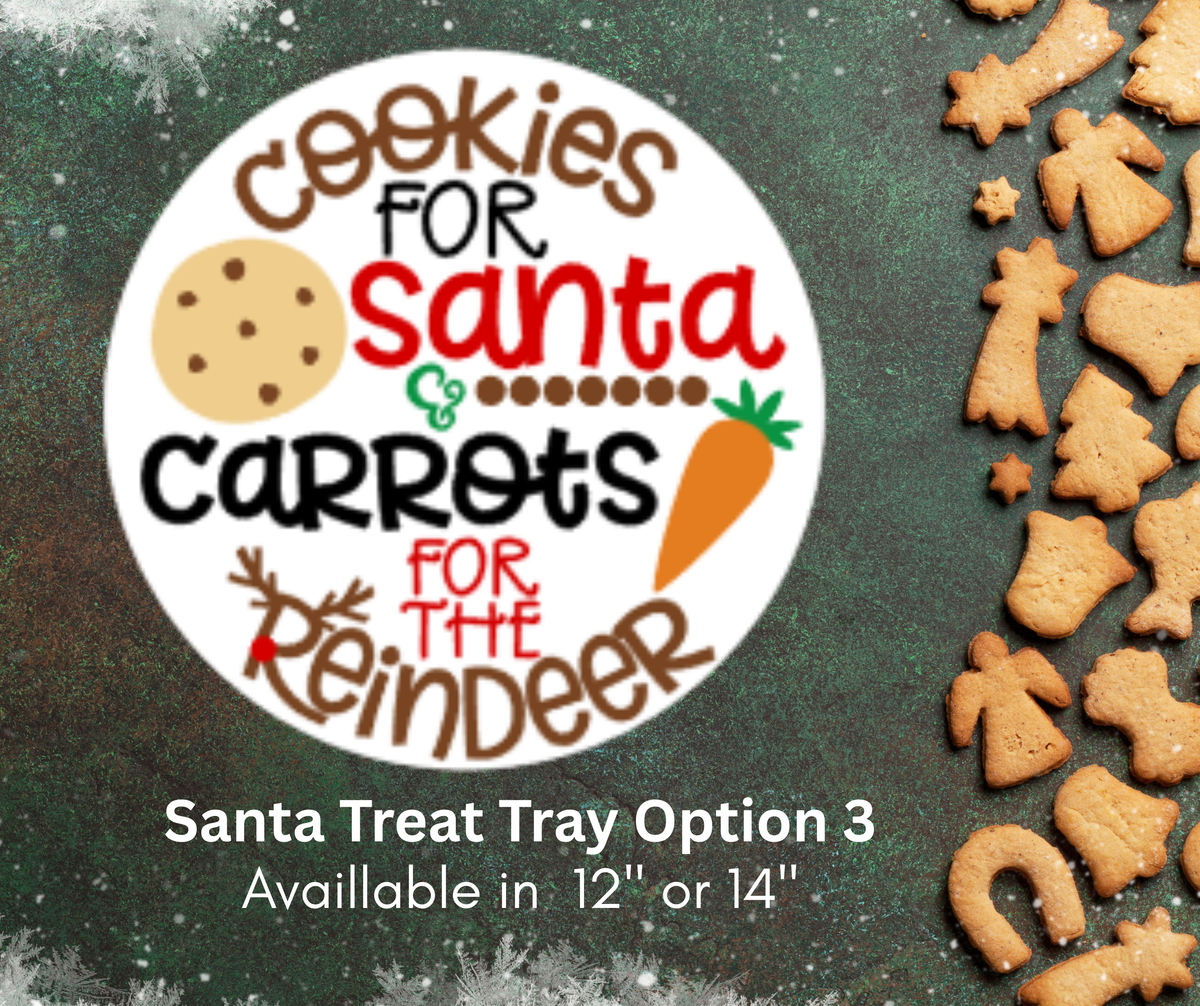 11/22/26 - Mommy & Me Santa Treat Tray & Stocking Holder Workshop  - 12:30pm - H&S East Michigan Studio