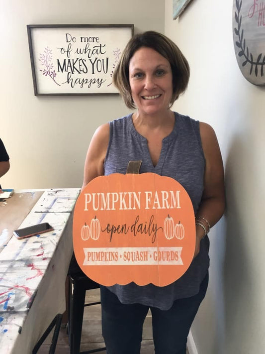 9/7/2025 - DIY Pallet Pumpkin Workshop - 1:00pm
