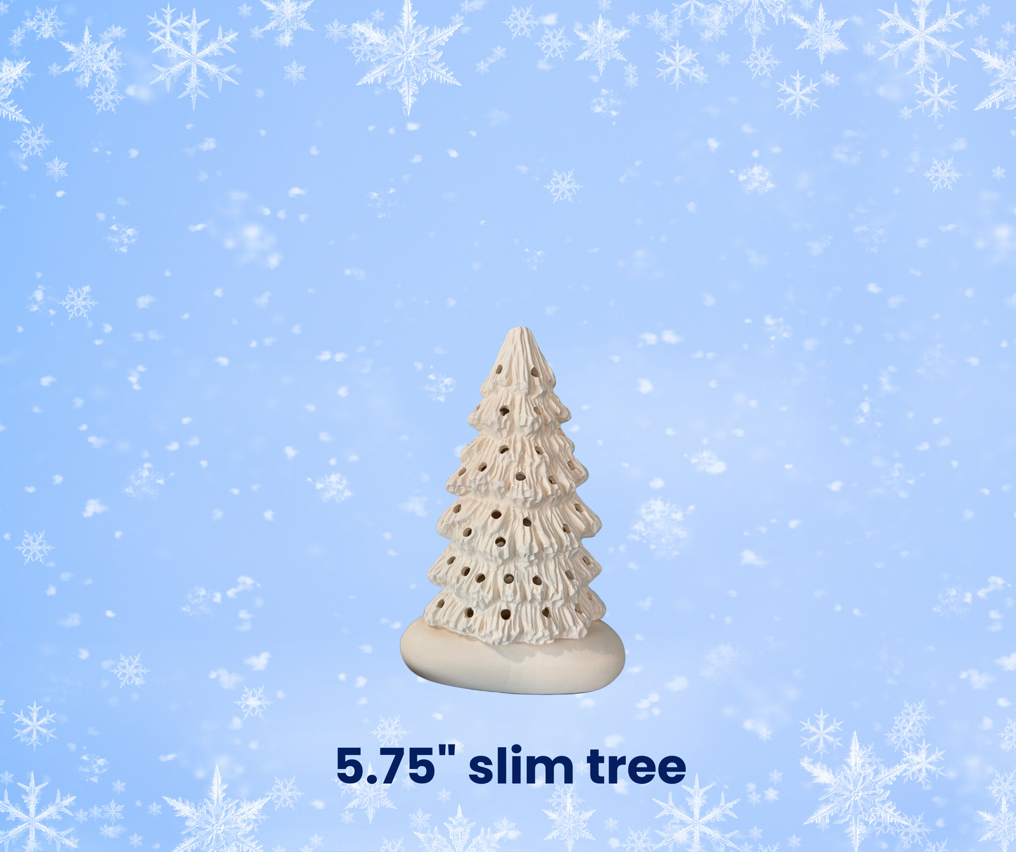 11/13/26 - Ceramic Christmas Tree Workshop - 5:30 pm - Hammer & Stain East Michigan Studio