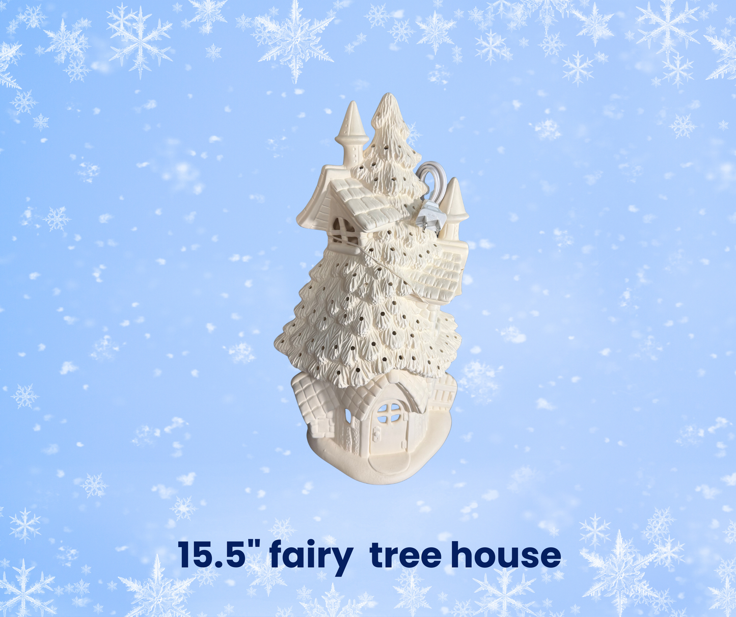 11/13/26 - Ceramic Christmas Tree Workshop - 5:30 pm - Hammer & Stain East Michigan Studio