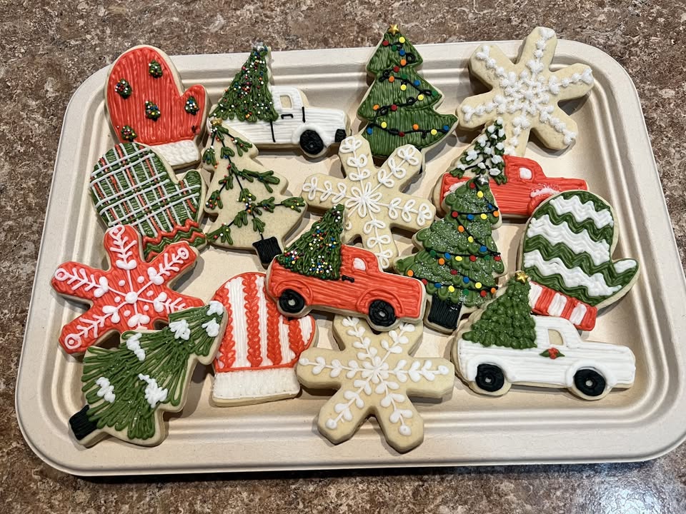 12/13/25 - Christmas Cookie Decorating and Ornament Painting Workshop - 1pm - H&S East Michigan Studio
