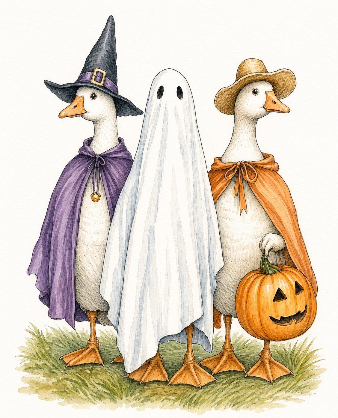 10/9/2026 - Fall & Halloween Watercolor Painting  - 5:30pm - H&S East Michigan Studio