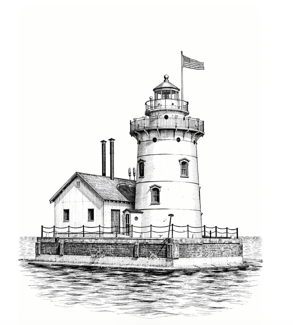7/11/2026 - Watercolor Painting Workshop - Local Landmarks & Whimsical Designs - 1:00 pm - Hammer & Stain East Michigan Studio