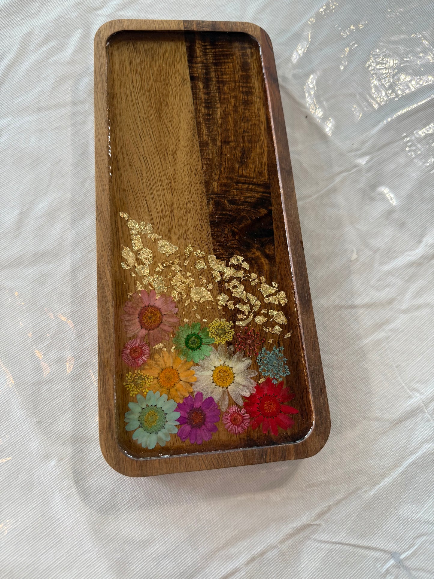 10/4/2025 - DIY Dried Flower Resin Tray Workshop - 11am - H&S East Michigan Studio