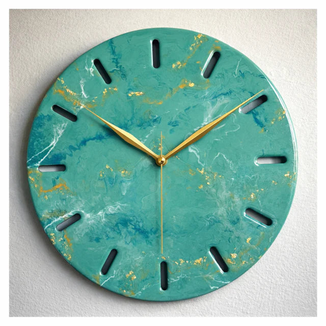 7/26/26 - Resin Pour Clock Workshop - 1:00pm - Hammer & Stain East Michigan Studio