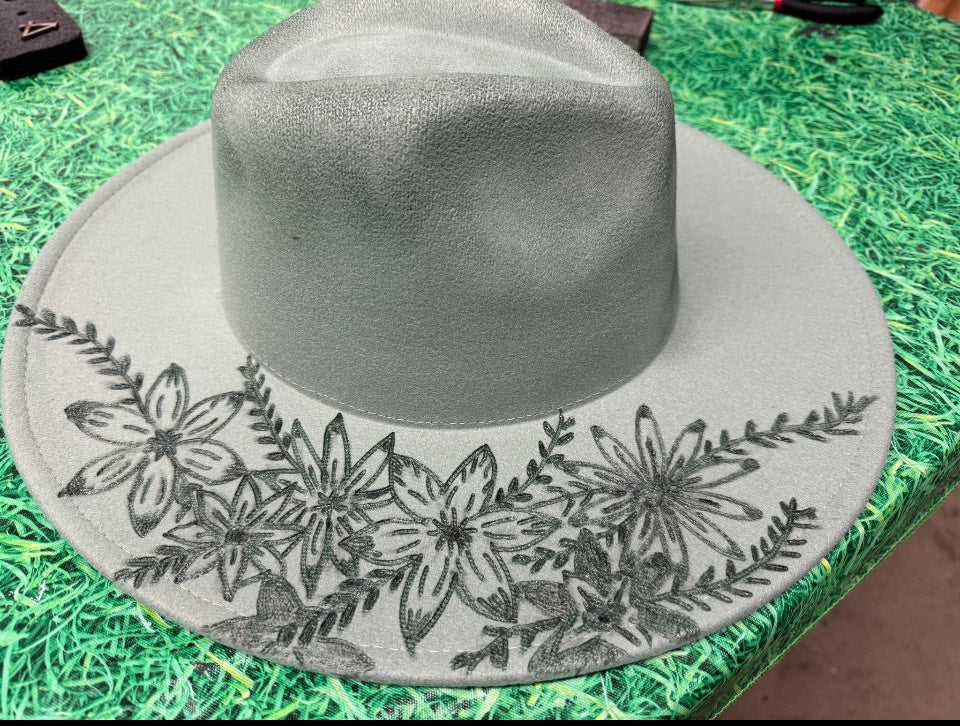 11/14/2026 - He Hunts Deer, We Burn Gear: Suede Hat or Hobo Bag Burning Workshop - 1:00pm - H&S East Michigan Studio