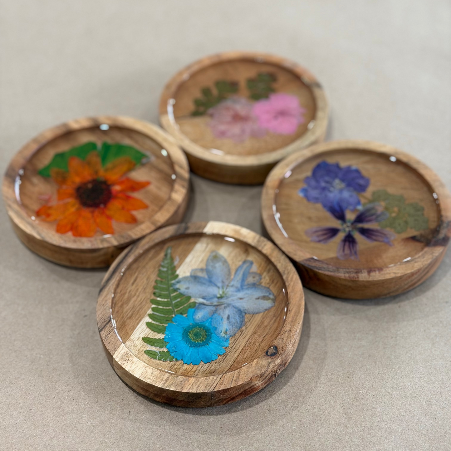 3/22/2026 - Resin Coasters & Custom Wood Resin Trays Workshop -1:00pm - H&S East Michigan Studio