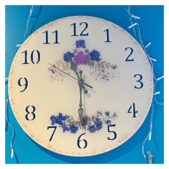 7/26/26 - Resin Pour Clock Workshop - 1:00pm - Hammer & Stain East Michigan Studio