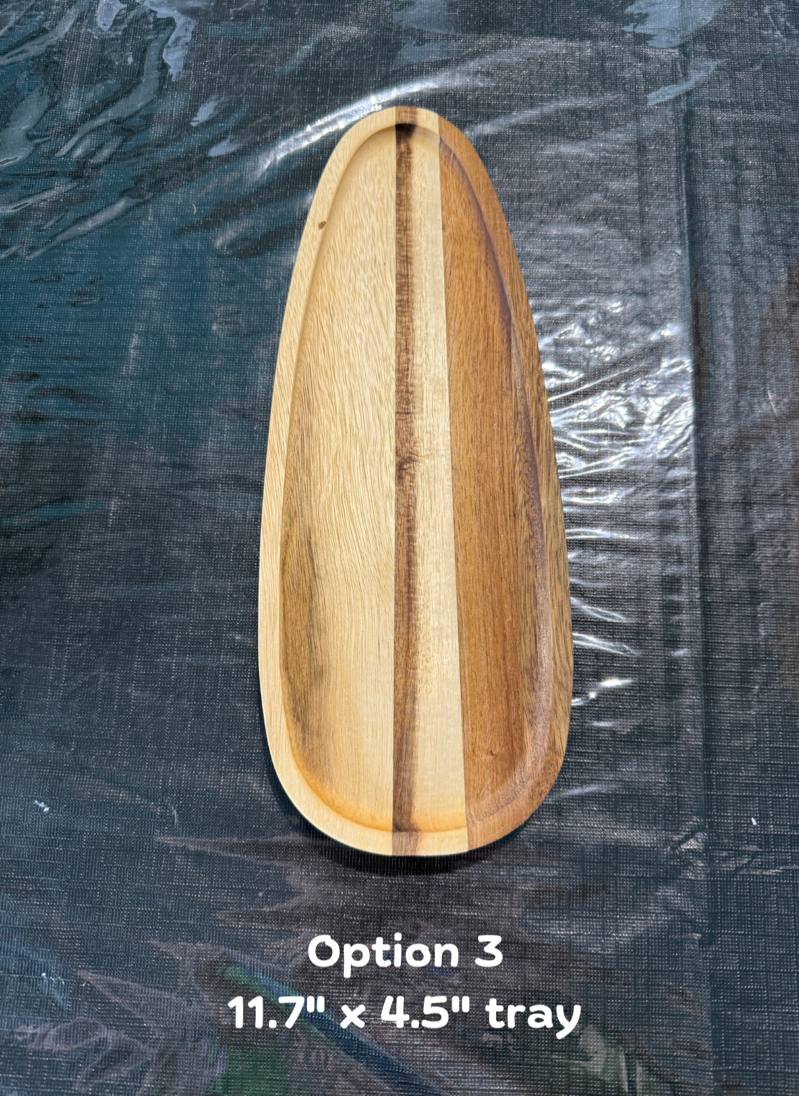 Option 3 - 11.7"x4.5" Tray