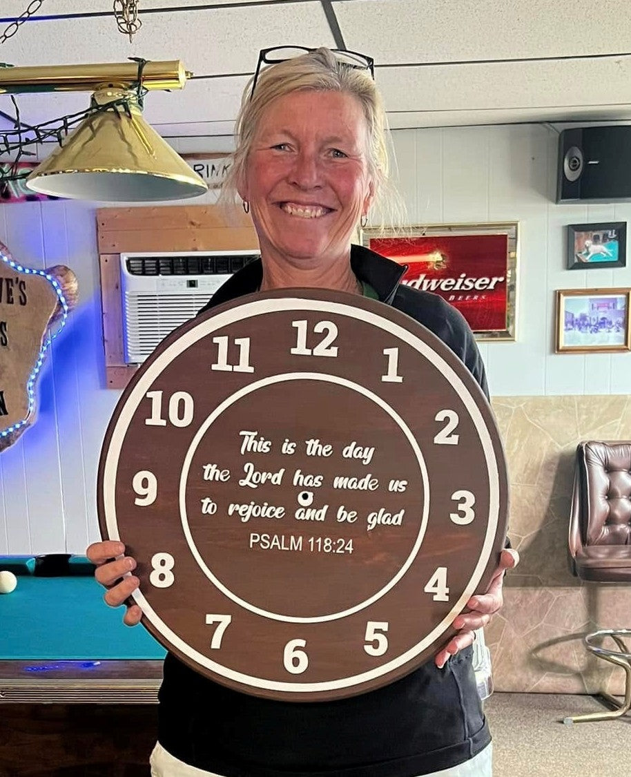 11/30/2025 - Farmhouse Style Wooden Clock Workshop  - 1:00pm - H&S East Michigan Studio