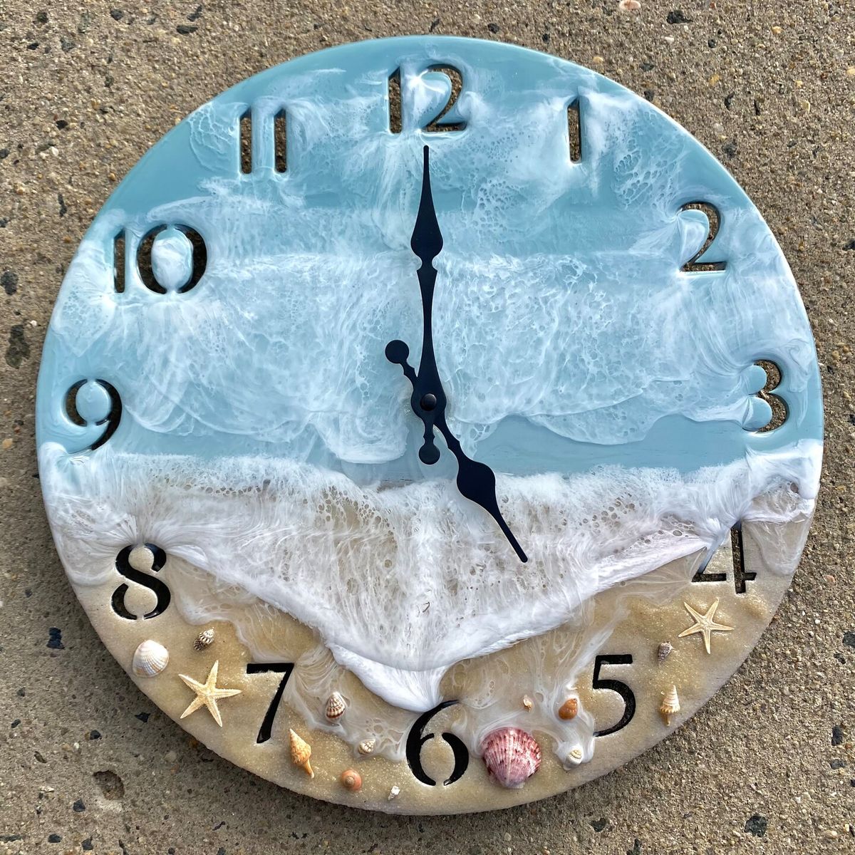 7/26/26 - Resin Pour Clock Workshop - 1:00pm - Hammer & Stain East Michigan Studio